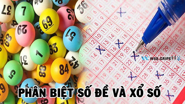 Phân biệt số đề và xổ số